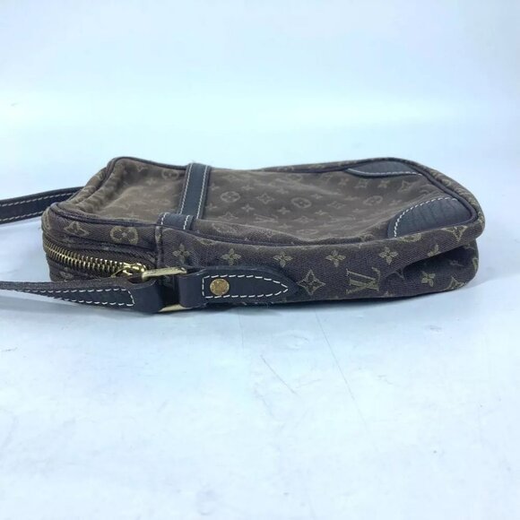 LOUIS VUITTON M95228 Monogram Mini-Lin Danube Pochette Crossbody Shoulder Bag - Picture 4 of 15
